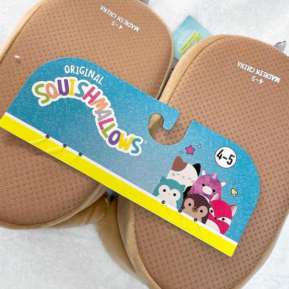 Ashlynn the Cheetah Squishmallow Slippers Squishmallows Cheetah Leopard Slippers - Picture 2 of 3